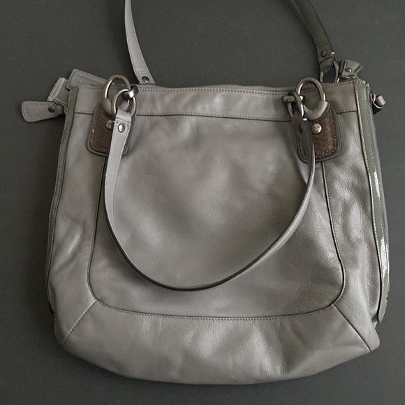 Coach Kristin Spectator North South Hobo Leather Tote Bag Style 18303 - Picture 8 of 16